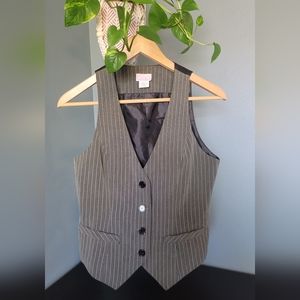 Kiss and Tell Pinstripe Vest